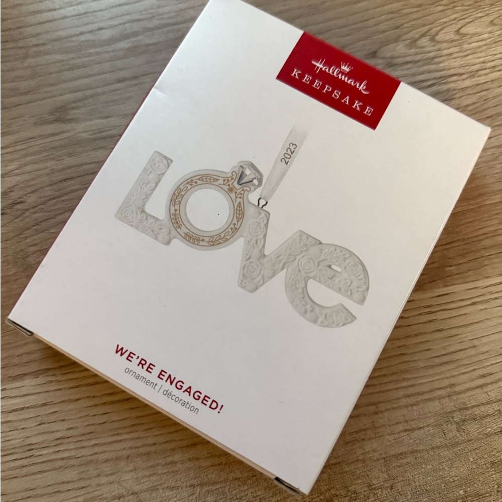 Hallmark 2023 Engagement Ornament